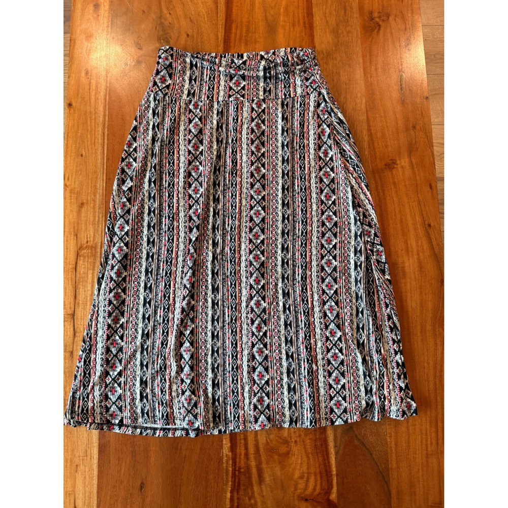 Bobeau Women's Aztec Design Skirt Size‎ XL NWT